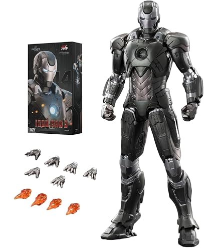 Amazon.com: YSBRING ZD Toys 1/10 Scale IRON3 MK33 Action Figure